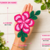 corner flowers set of 4 ready rangoli designs set for decoration